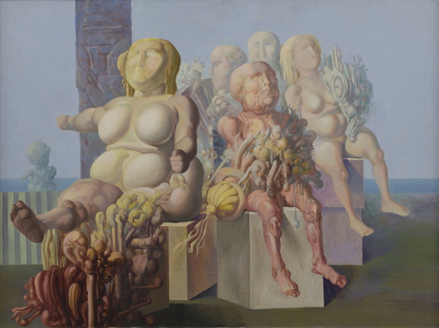 Ljubodrag Janković Jale, “Trip”, 1967, oil on canvas, 97x130cm